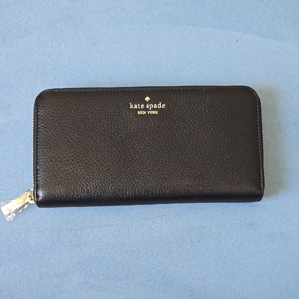 Kate Spade Black Leather Wallet